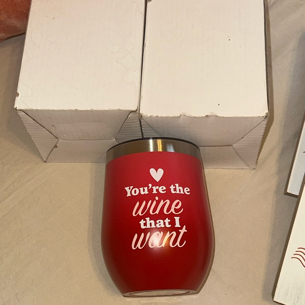 You're the wine that I want tumbler
